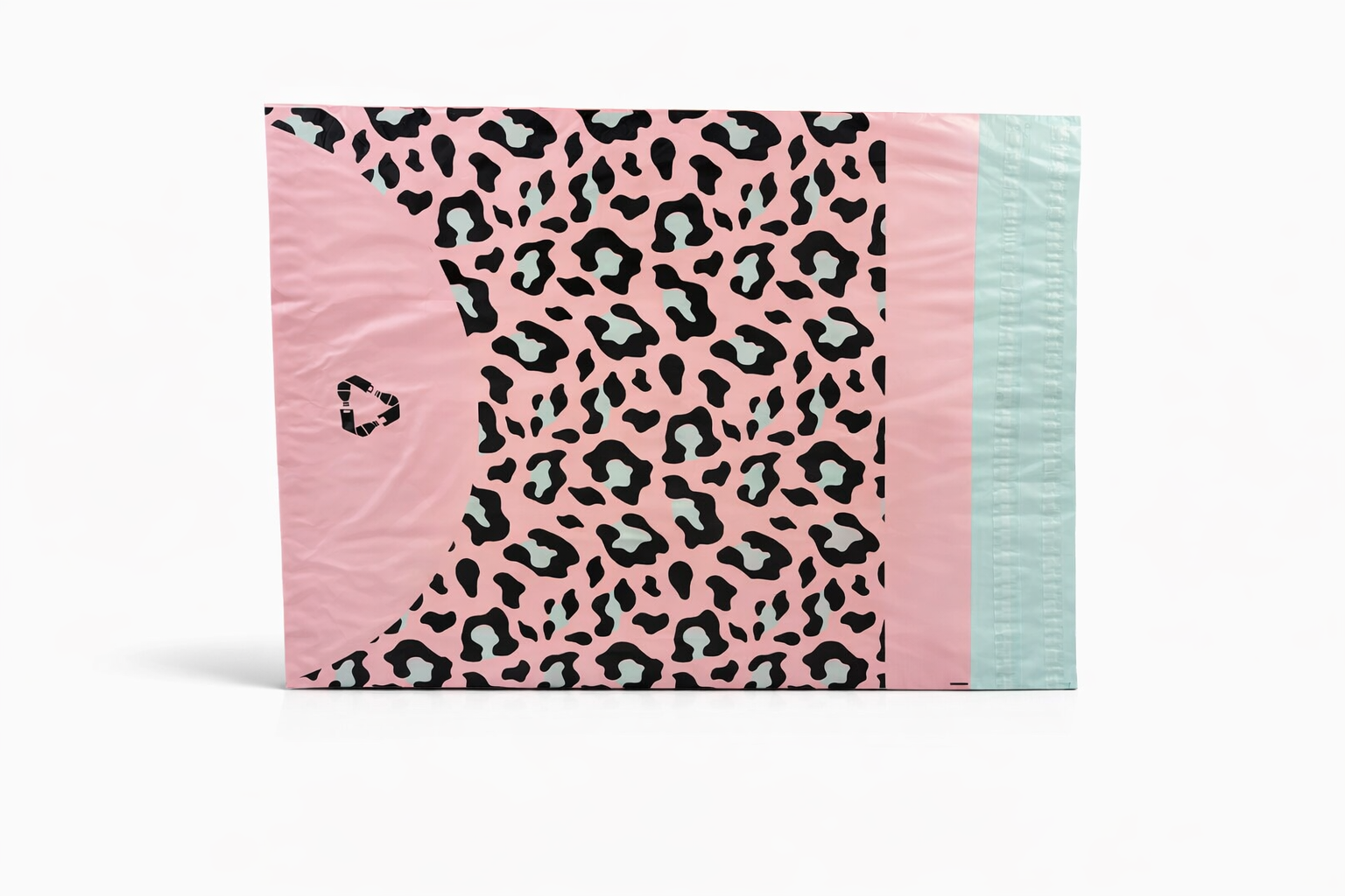 Leopard Print Mailing Bags | Large | 58x70cm | Pack of 20 | Recycled Plastic