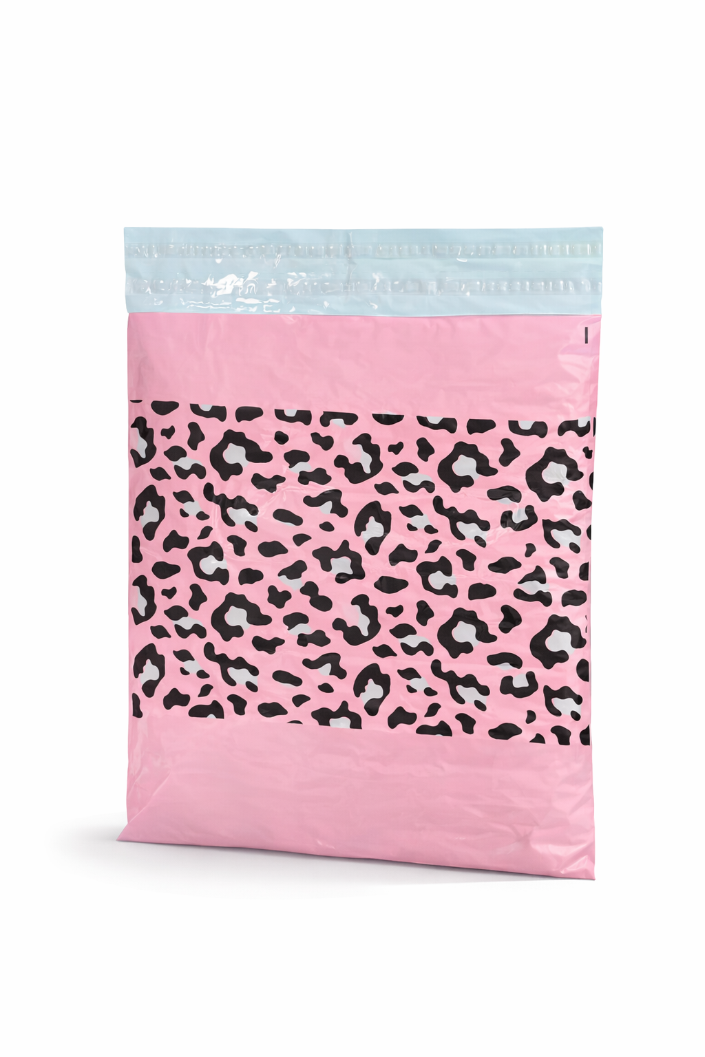 Leopard Print Mailing Bags | Large | 58x70cm | Pack of 20 | Recycled Plastic