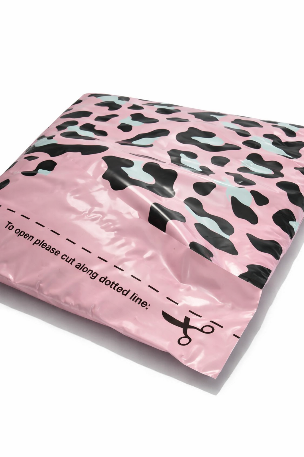 Leopard Print Mailing Bags | Large | 58x70cm | Pack of 20 | Recycled Plastic