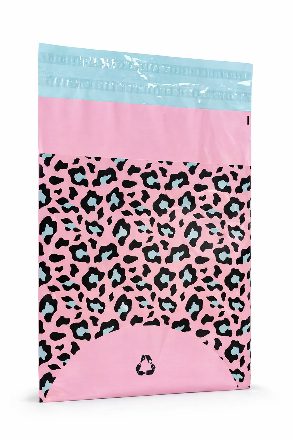 Leopard Print Mailing Bags | Medium | 39x54cm | Pack of 20 | Recycled Plastic