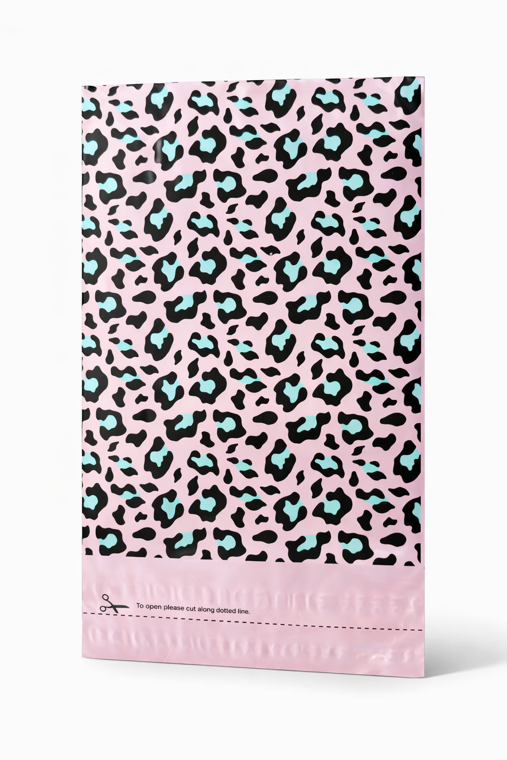 Leopard Print Mailing Bags | Small | 26x40cm | Pack of 20 | Recycled Plastic