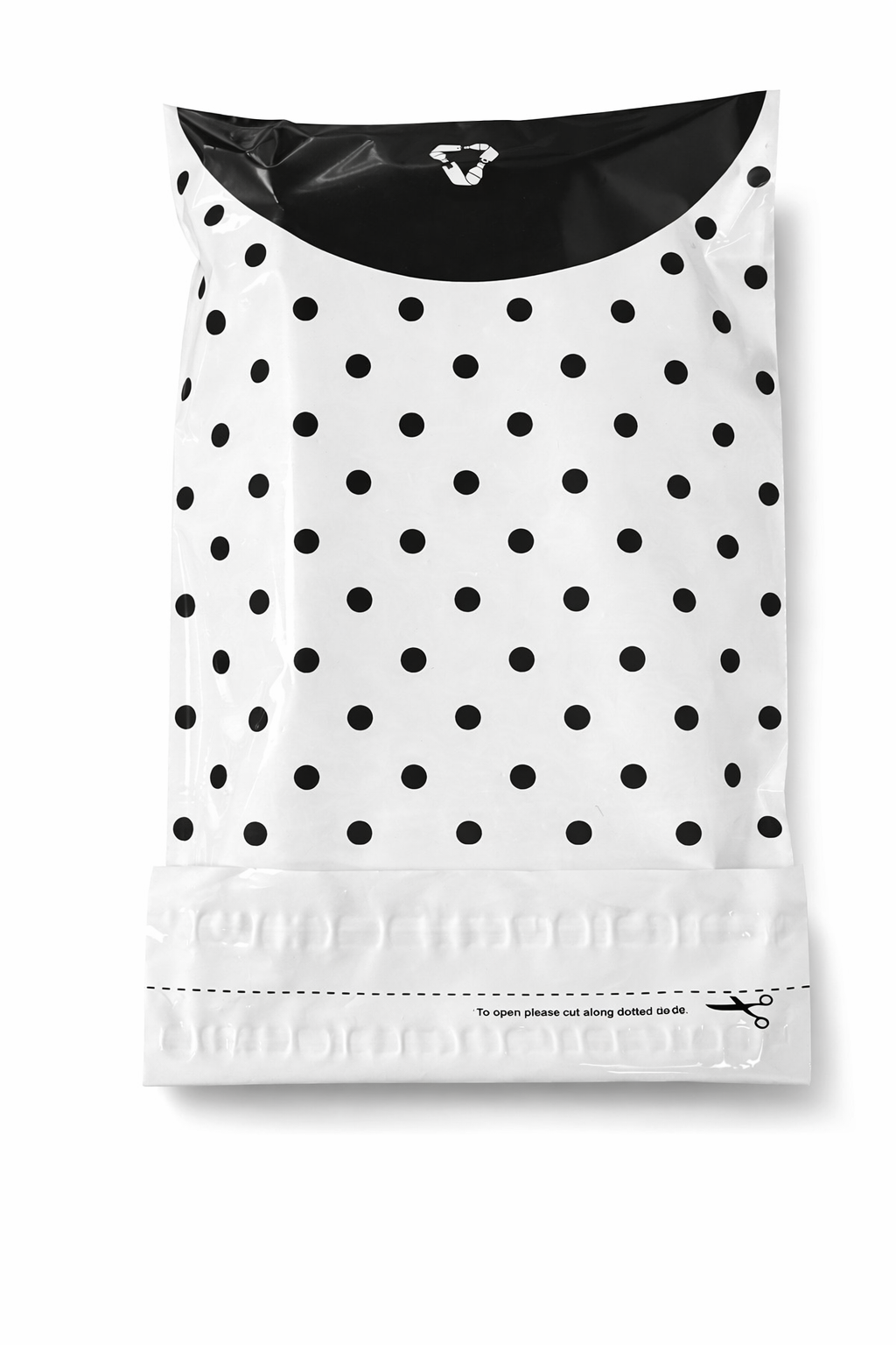 Polka Dot Mailing Bags | Small | 26x40cm | Pack of 20 | Recycled Plastic