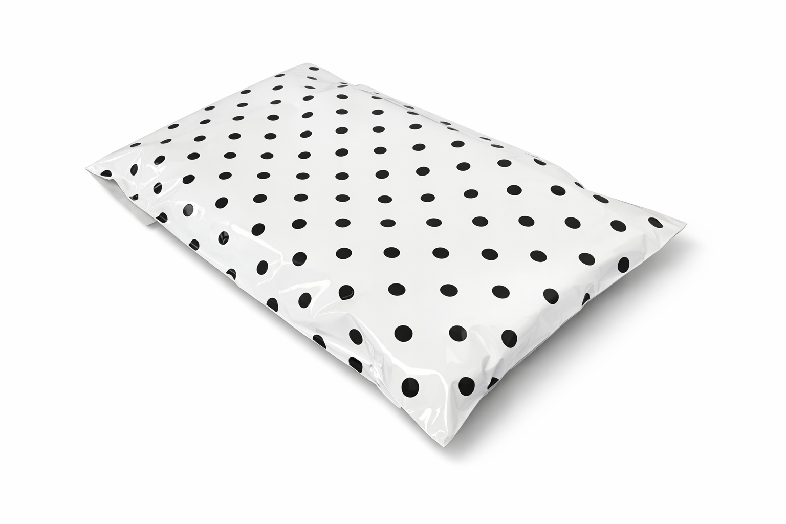 Polka Dot Mailing Bags | Small | 26x40cm | Pack of 20 | Recycled Plastic