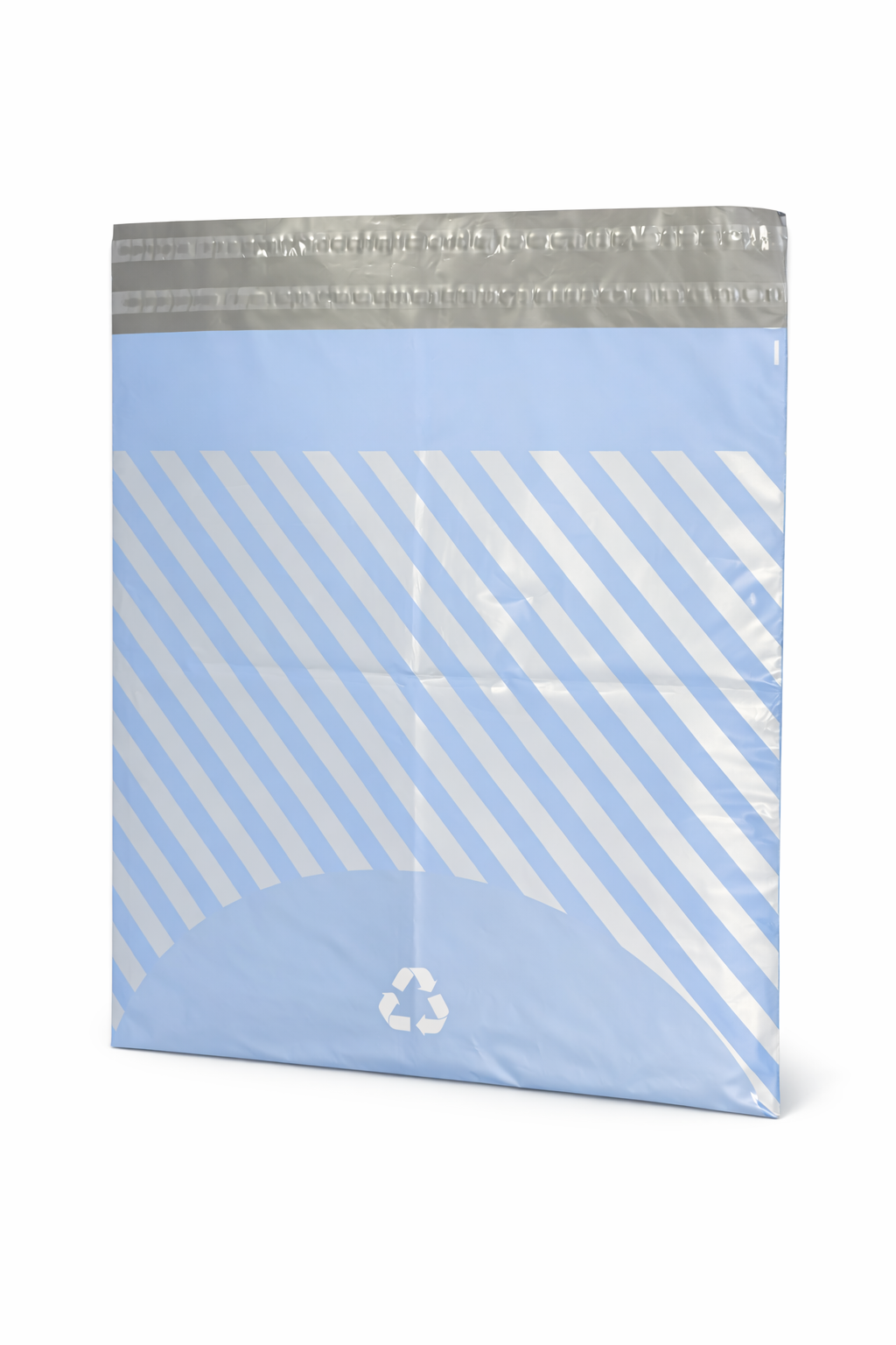 Stripe Mailing Bags | Large | 58x70cm | Pack of 20 | Recycled Plastic