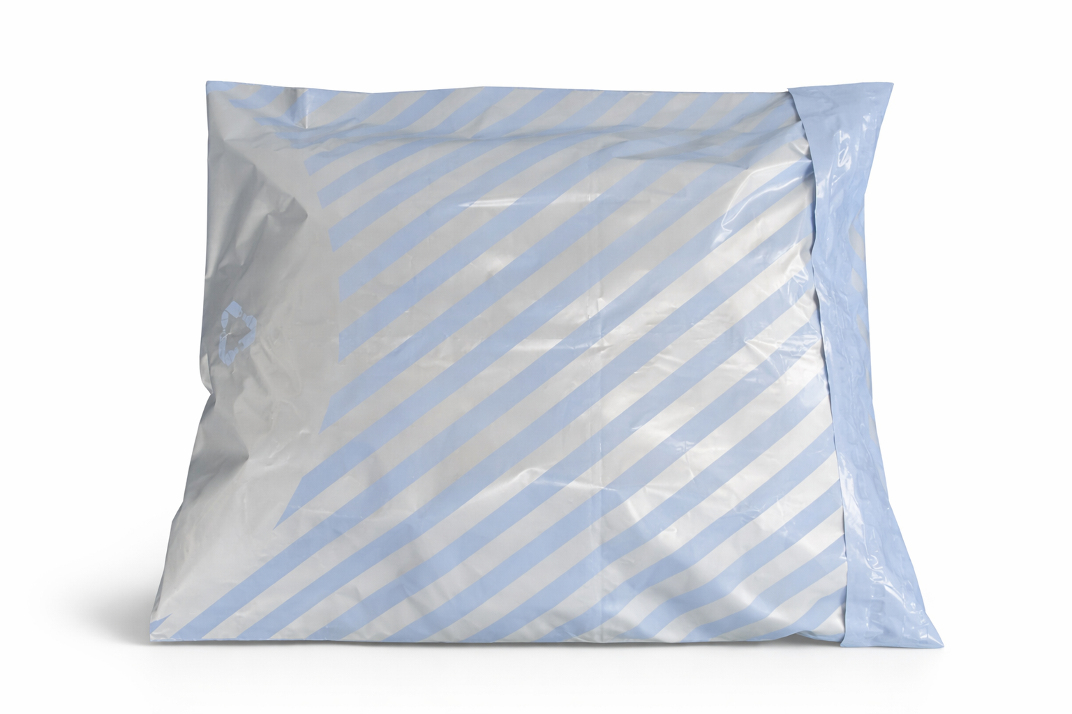 Stripe Mailing Bags | Large | 58x70cm | Pack of 20 | Recycled Plastic