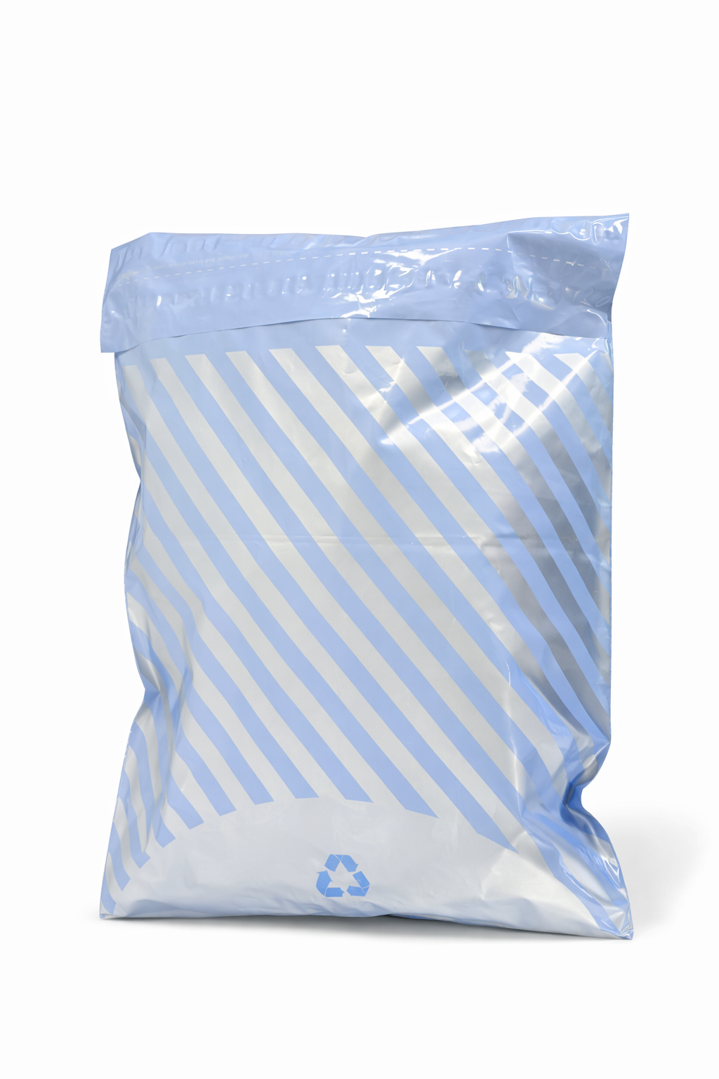 Stripe Mailing Bags | Medium | 39x54cm | Pack of 20 | Recycled Plastic